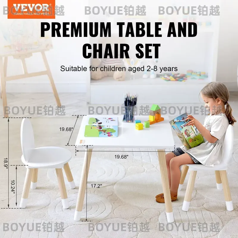 Meja Aktivitas Anak dari Kayu  - Art Craft Furniture ulasan dan harga