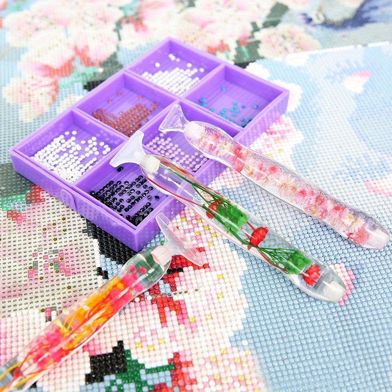 1set Pena Lukis Berlian 5D Des - Art Craft Flower ulasan dan harga